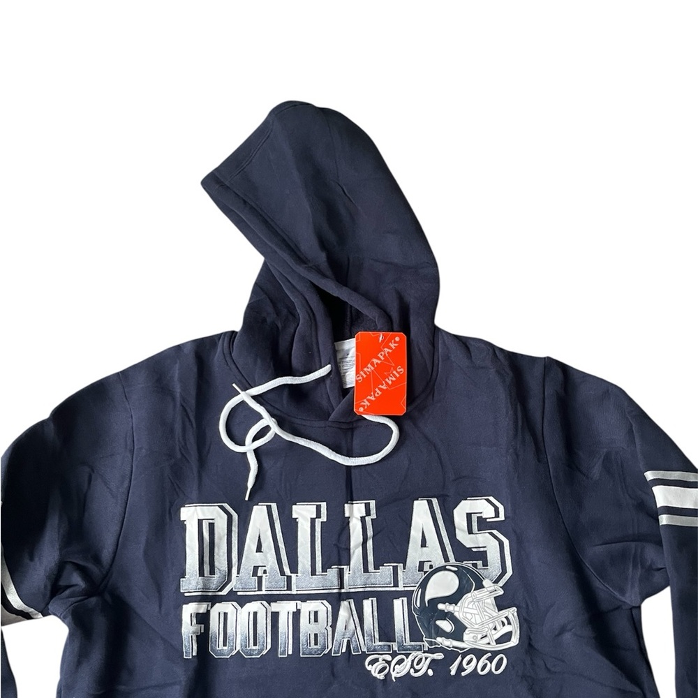 Dallas Football Navy Hoodie - Picture 2 of 6